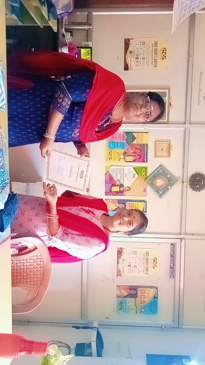 Certification ceremony at CSC Computer Software College