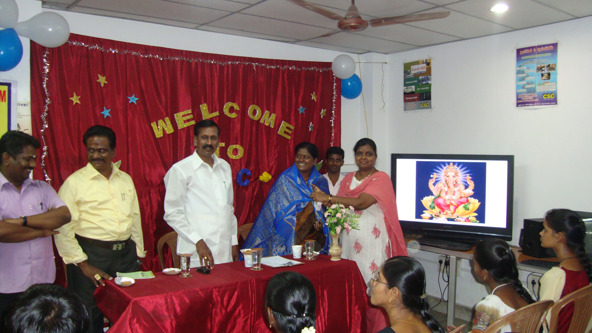 Government skill training projects at CSC Walajapet (TNSDC)